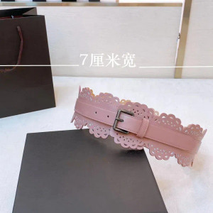 Color: Blue, Belt Length: 90cm - Women's Corset Dermis Wide Belt Vintage Luxury Designer Elegant Sk F640-12000043094358965