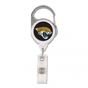 Jacksonville Jaguars Badge Holder Premium Retractable Z157-3208547401