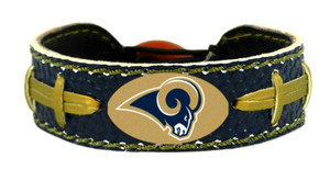 Los Angeles Rams Bracelet Team Color Vintage Throwback Football CO Z157-4421402259