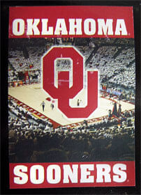 Oklahoma Sooners Wall Hanging 28x41 CO Z157-8791886226