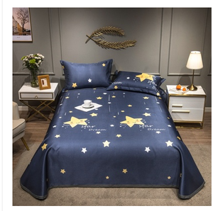 style: Star, Bedding Size: 160x230cm mat plus one pillow - Single Air Conditioner Soft Mat Q119-CJCS117427808HS
