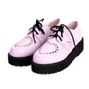 Color: Pink, Size: 45 - Platform women's shoes with platform wings Q119-CJBHNSNS22640-Pink-45