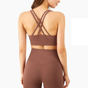 Color: Ancient Copper top, Size: L - High Waist Sports Slim Fitness Yoga Pants Q119-CJNSXZDD01168-Ancient Copper top-L