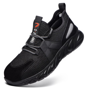 Color: A Black, Size: 45yards - Labor insurance shoes male Q119-CJBHNSNS05953-A Black-45yards