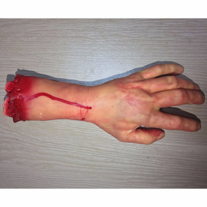 style: A5 - Tricky toy horror blood broken hand decoration props Q119-CJWJWJYZ00571-A5