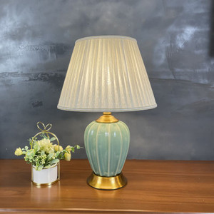 Specifications: Remote Control Switch, Size: Jade Green Pleated-EU, source:  - Bronze Ceramic Table Q119-CJSN201455024XC