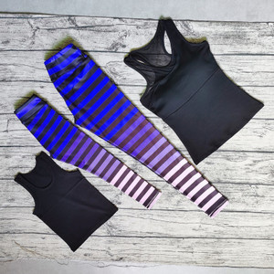 Color: 4color, Style: Adult-S, Size:  - Dance fitness  parent-child yoga suit Q119-CJNSSYTZ02749-4color-Adult-S