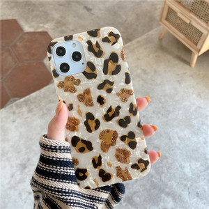 Color: Brown, Model: IPhone XR - Yellow Leopard Print Suitable For Case Q119-CJIP109438304DW