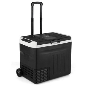 12V Car Refrigerator 42QT with Touch Panel and Removable Divider-L - Color: Black - Size: L D681-AX10013US-40