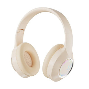 Wireless Headphones Over Ear Stereo Sound Lighting Earphones Foldable Gaming Headset For Laptop PC  K484-PEL_0R3R7K2W
