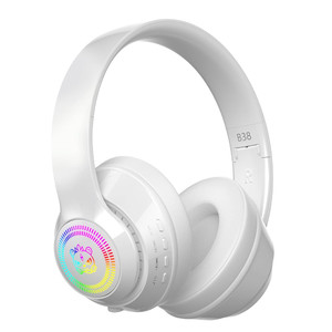 Head-mounted Bluetooth Headphones Hd Noise Reduction Subwoofer Wireless Luminous Gaming Headset Pea K484-FQZCO_N2UH7KWO