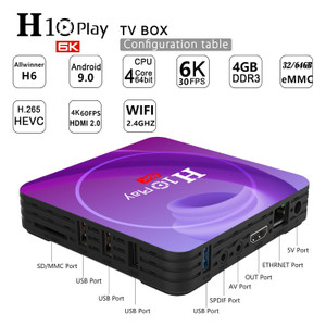 Allwinner H10 TV Box Hd Smart Network Player for Android 9.0 British plug K484-PEL_0HFOG5X3