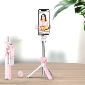 Color: Pink - Selfie stick mobile phone live support Q119-CJSJSJSJ01302-Pink