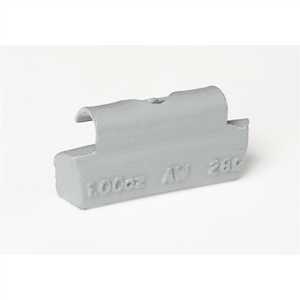 Plombco 1.50 oz AW style Plasteel clip-on weight T398-PLO10538
