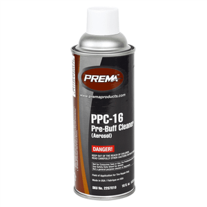 PREMA Pre-Buff Cleaner, Aerosol (Flammable) 16 fl. oz. Spray Can T398-PRMPPC16-1