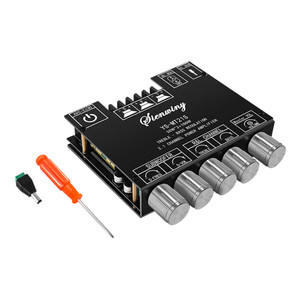 Ys-mt21s 2.1 Channel Bluetooth Audio Power Amplifier Board Module Subwoofer Alto Treble Amp Black K484-PEL_0ONVDAHO