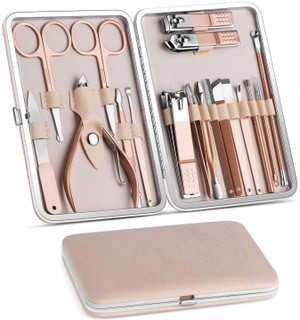 18 In 1 Lovely Lady DIY Manicure Pedicure Tool Set F369-4646405865558