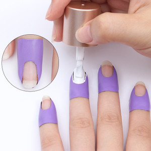 U-shape Nail Form Guide Sticker Stripping Tape Anti-splash Protection Nails Creative Fingerprint St F640-3256801278491322