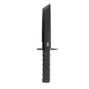 SOG BAR15T Bayonet Fixed Blade Knife 7.1" Black PVD Tanto Blade Black M119-BY1001BX