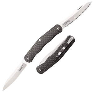 Cold Steel "Lucky" Dual-Blade Folding Pocket Knife Plain/Serrated Blade M119-54VPN