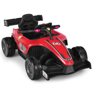 12V Kids Ride on Electric Formula Racing Car with Remote Control-Pink B593-TQ10081US