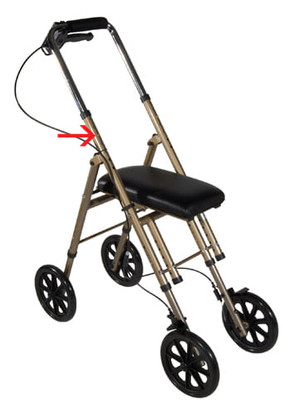 Adj Pin for Bath Bench and 1089 Knee Walker B731-1089SP