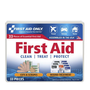 All Purpose First Aid Kit, 34 Pieces Q491-FAO-112