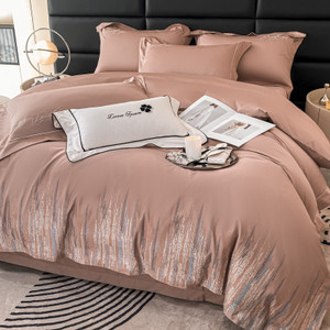 Pattern: Ruifen, Size Specification: 200x230 - Simple Four-piece Bedding Set Available In Four Seas Q119-CJCS255955703CX