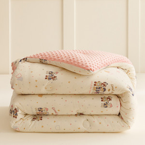 Color: Bear Party, Size Specification: 200X230cm 4KG - Beanie Velvet Quilt Soybean Fiber Duvet Inse Q119-CJYD253904757EV