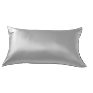 Pattern: Dark Gray, Size Specification: 51x66cm - Double-sided 19 M Zipper Silk Pillowcase Q119-CJYD215451209IR