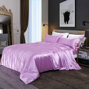 Color: Snow Green, Size Specification: 1.5m - Four-piece Silky Sleep Bare Silk Quilt Cover Q119-CJCS237770574VE