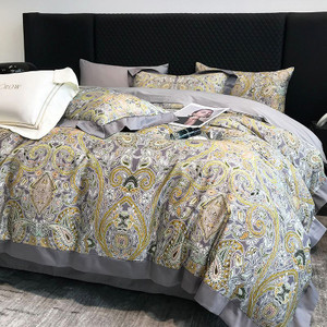 Pattern: Prague, Size Specifications: Suitable For 150cm Bed - American-style High-grade 100-piece  Q119-CJCS195811113MN