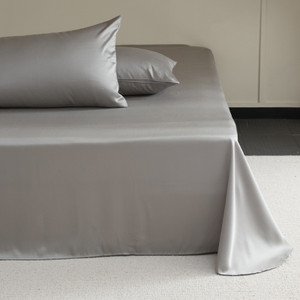 Color: Gray , Size Specification: 160x245cm - Tencel Single Monofilament Soft Single Bed Double Rou Q119-CJYD255669503CX