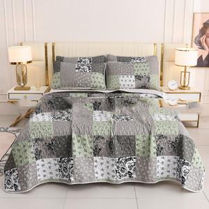Pattern: AC080368, Size Specification: Bedspread 229 X229cm - Multi-style Quiltedtextiles Bedspread Q119-CJYD240951507GT