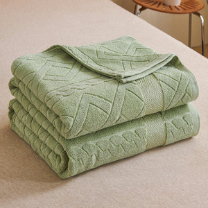 Pattern: Plaid Gray Green, Size Specification: 180x220cm - Single Air-conditioning Summer Cooling D Q119-CJYD254630835IR