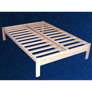 Full size Unfinished Wood Platform Bed Frame with Wooden Slats Q280-FUWPB519821