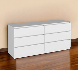 Two Piece White Bedroom Set N270-530265