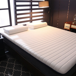 Color: White, style: Thickness 6cm-100x200cm, Size:  - Latex Tatami Mattress Soft Cushion Folded Do Q119-CJCS174991052ZA