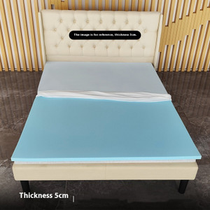 Style: Thickness 5cm, Size: 90x200cm - Gel Memory Cotton Mattress Thin Slow Rebound Tatami Mat Q119-CJYD247084226ZA