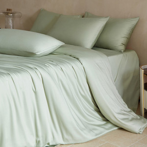 Pattern: Light Green, Size Specification: 160 X210cm Single Duvet Cover - Summer Bed Sheet Quilt Co Q119-CJCS244862902BY