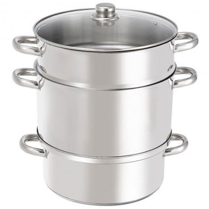 11-Quart Stainless Steel Pan Fruit Juicer Steamer B593-KC46721