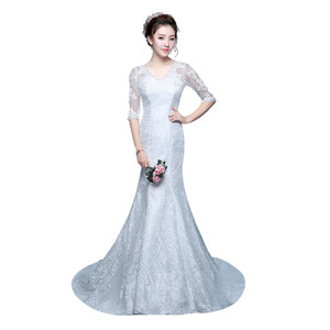 Waist fishtail wedding dress Q119-CJNSSYLY01573