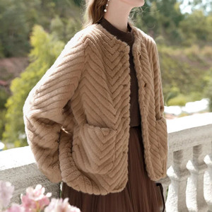 Furry Coat Women's Autumn And Winter Leisure Coat Q119-CJYD1949542