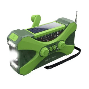 Color: black, Ships From: CHINA - New! 10000mAh Emergency Radio Portable AM FM WB NOAA Solar Hand C F640-12000044615745667