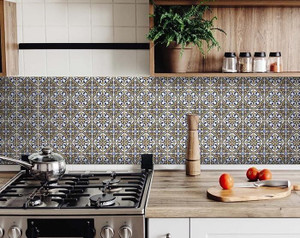 4" X 4" Neutral Gina Peel And Stick Removable Tiles N270-400180