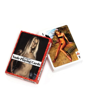Wood Rocket Nude Playing Cards X615-WR8255