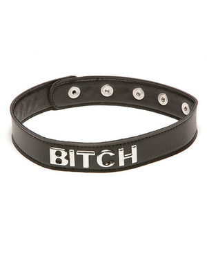 XPlay Talk Dirty to Me Collar - Bitch X615-XP2028