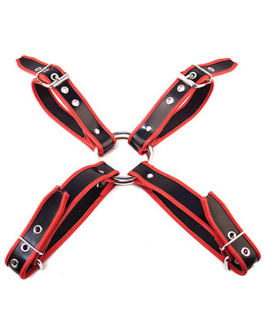 Rouge Chest Harness Large - Black/Red X615-RGH001