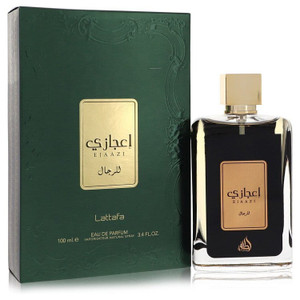 Lattafa Ejaazi by Lattafa Eau De Parfum Spray (Unisex) 3.4 oz (Men) V728-562421