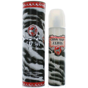 Cuba Jungle Zebra by Cuba, 3.3 oz Eau De Parfum Spray for Women R654-awcubz34s